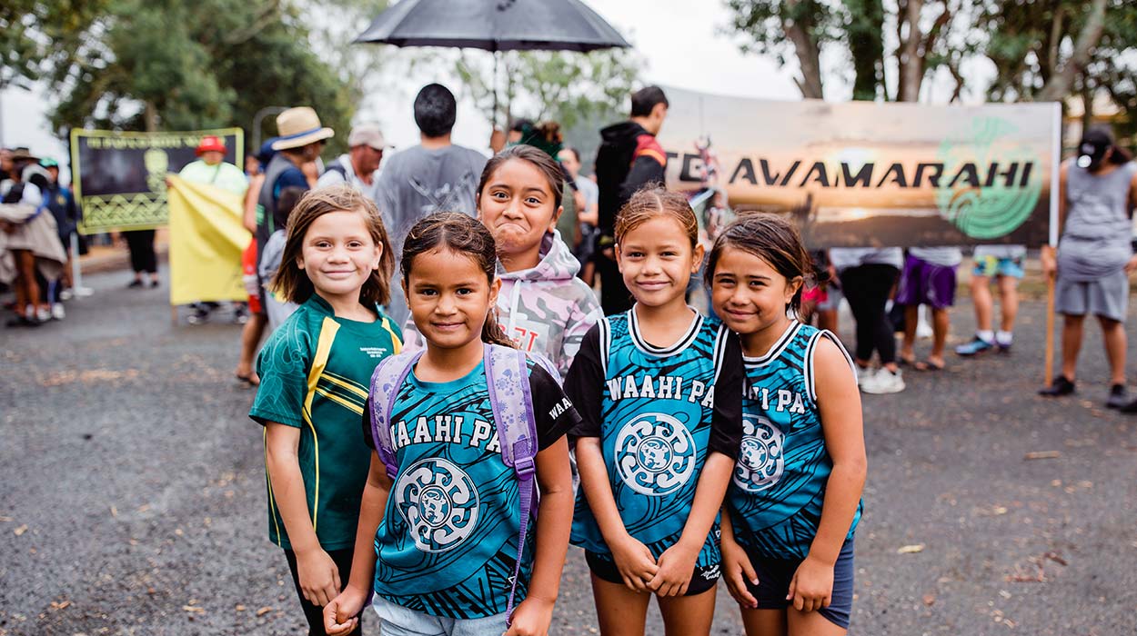 Girls at Kiingitanga games